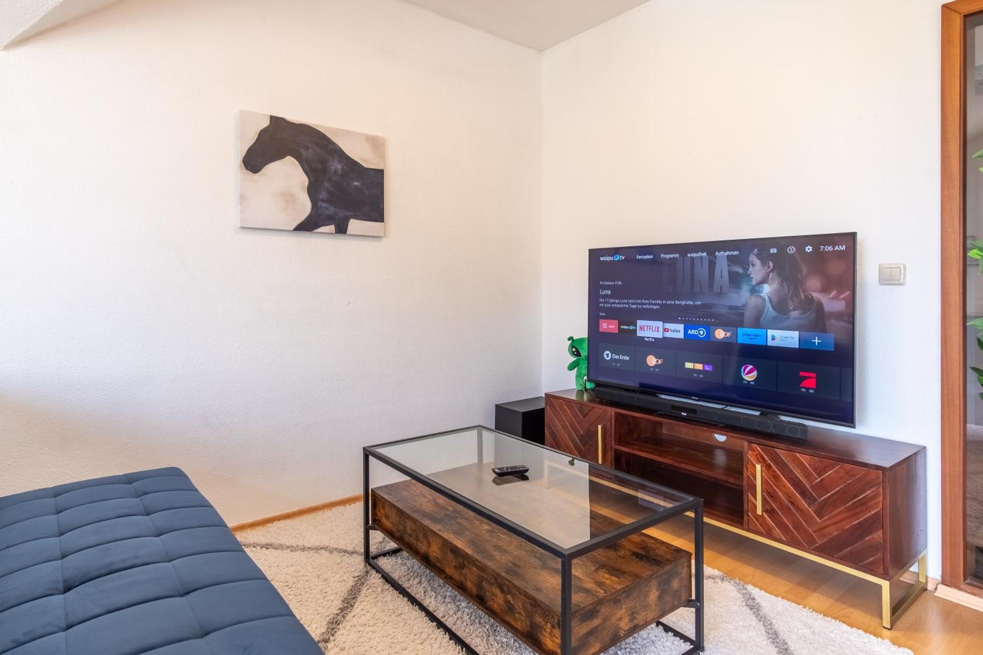 Apartamento 4K Tv, Soundbar, Ausblick Bad Dürrenberg Exterior foto